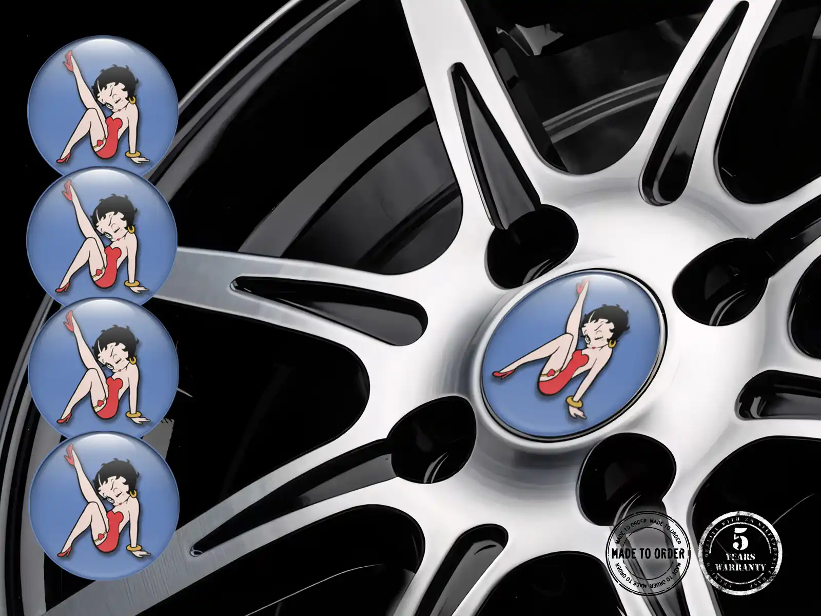 Rim Stickers Luxury Interstellar Racing